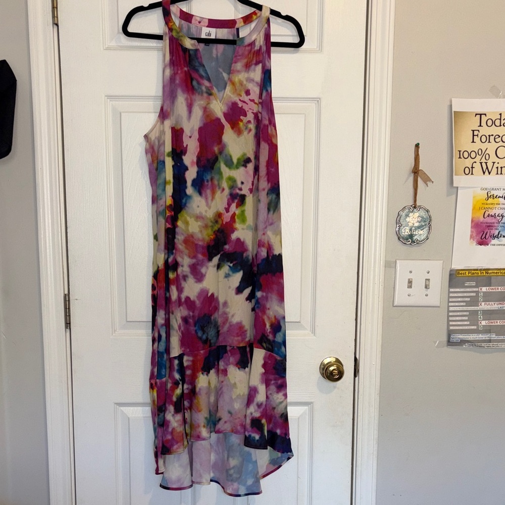 Cabi Colorful Sleeveless Dress